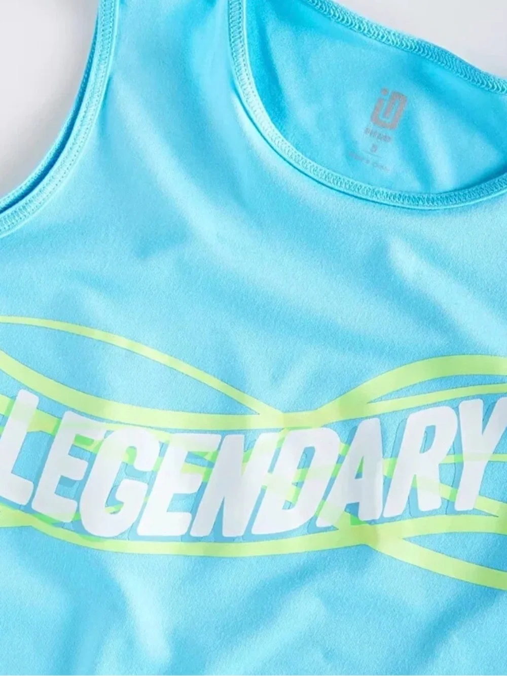 NWT ID IDEOLOGY Toddler Girls Legendary Tank & Shorts Set Blue  Size 5